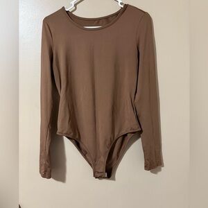 Shein Brown Bodysuit